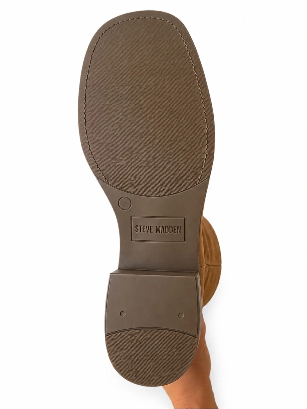Steve Madden Riggs Tall Riding Boots Banana Tan Brown Size NWT